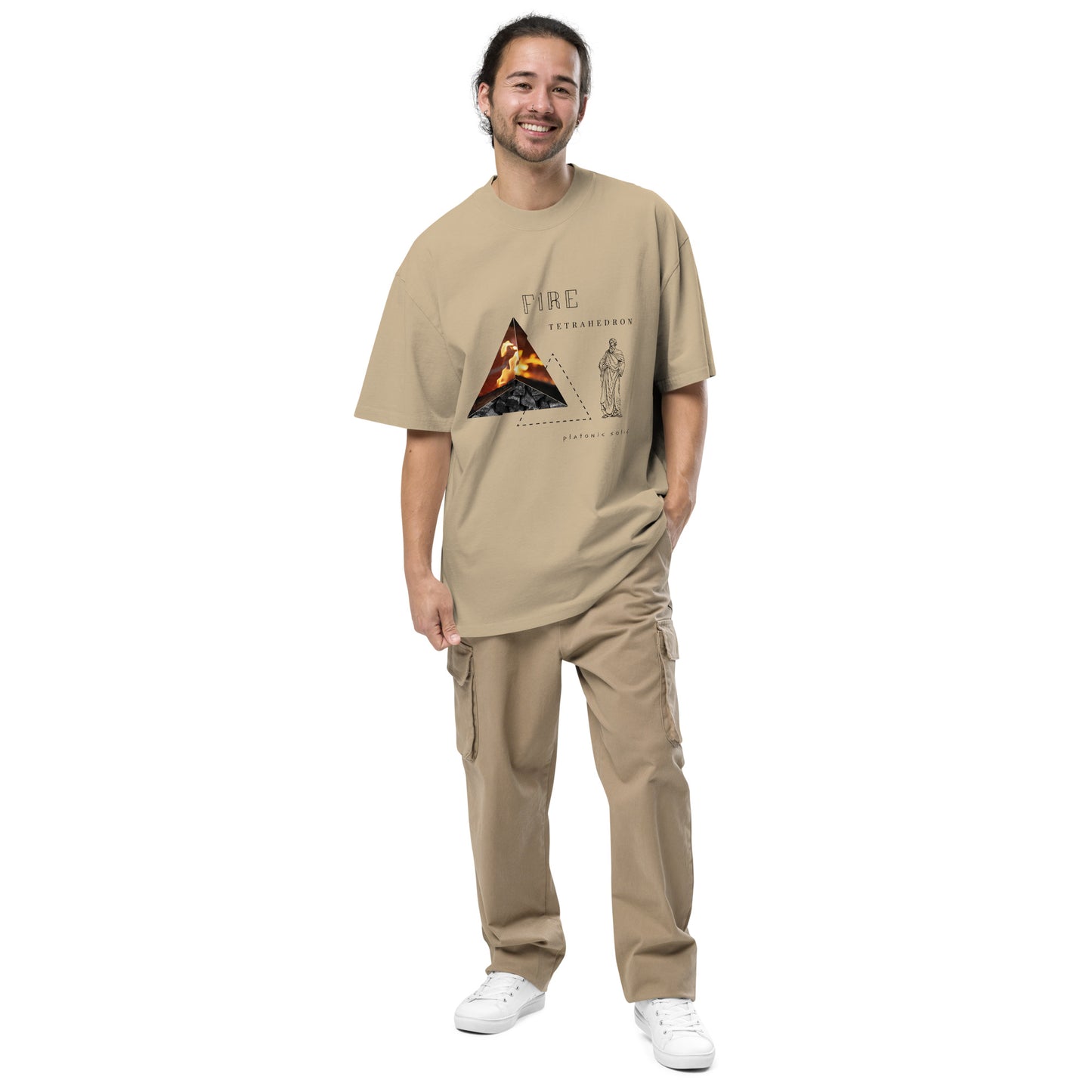 Plato’s Fire Boxy T-Shirt