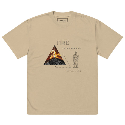 Plato’s Fire Oversized Shirt