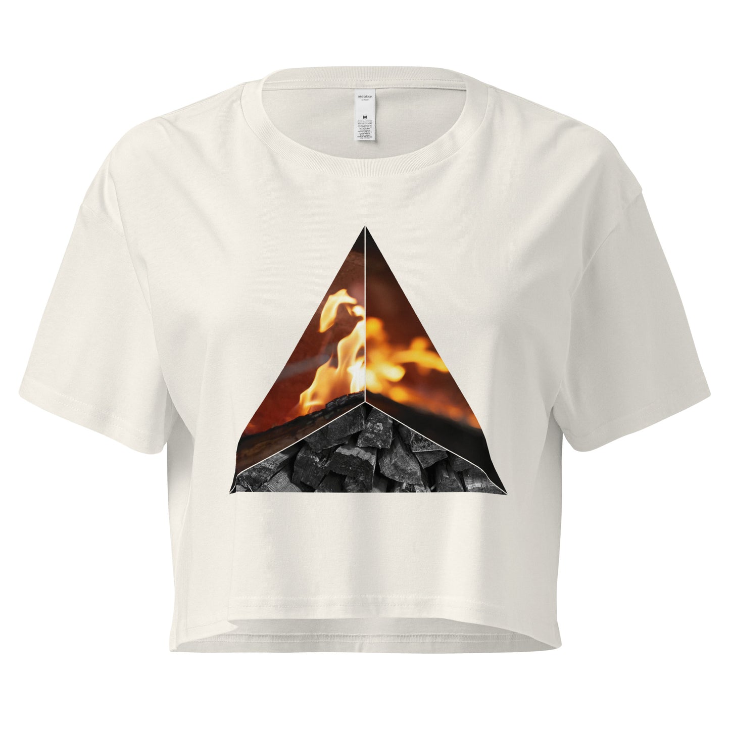 Fire Cotton Crop Top